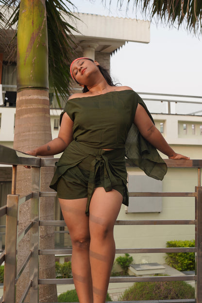 Cloud Wrap Co-ord Set