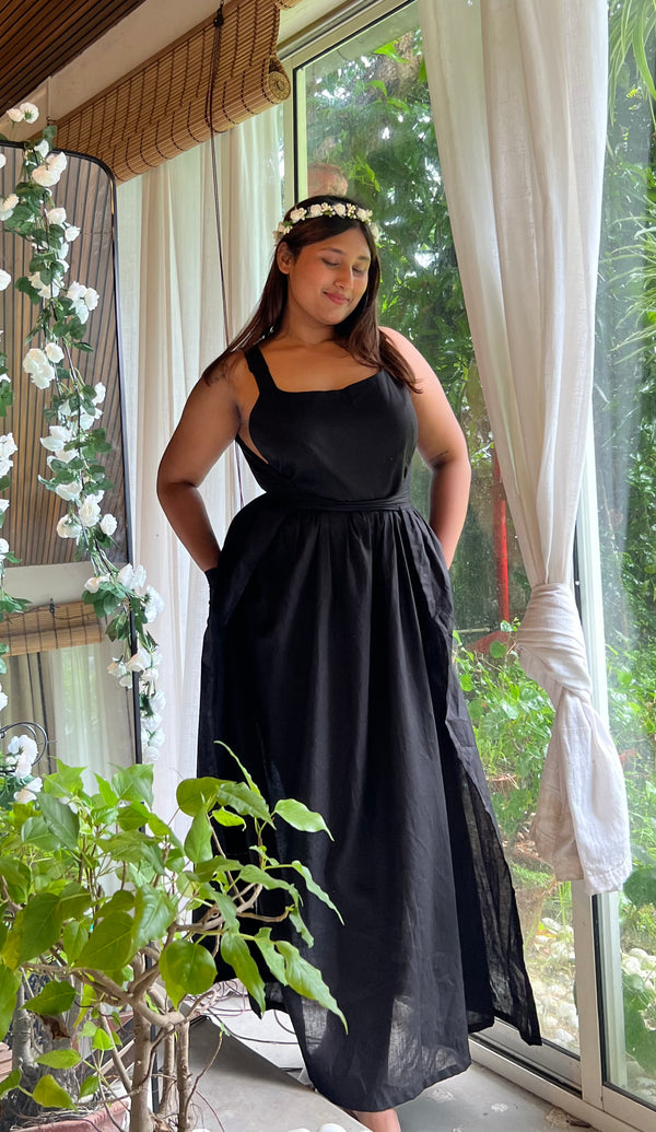 Black Dahlia Wrap Dress