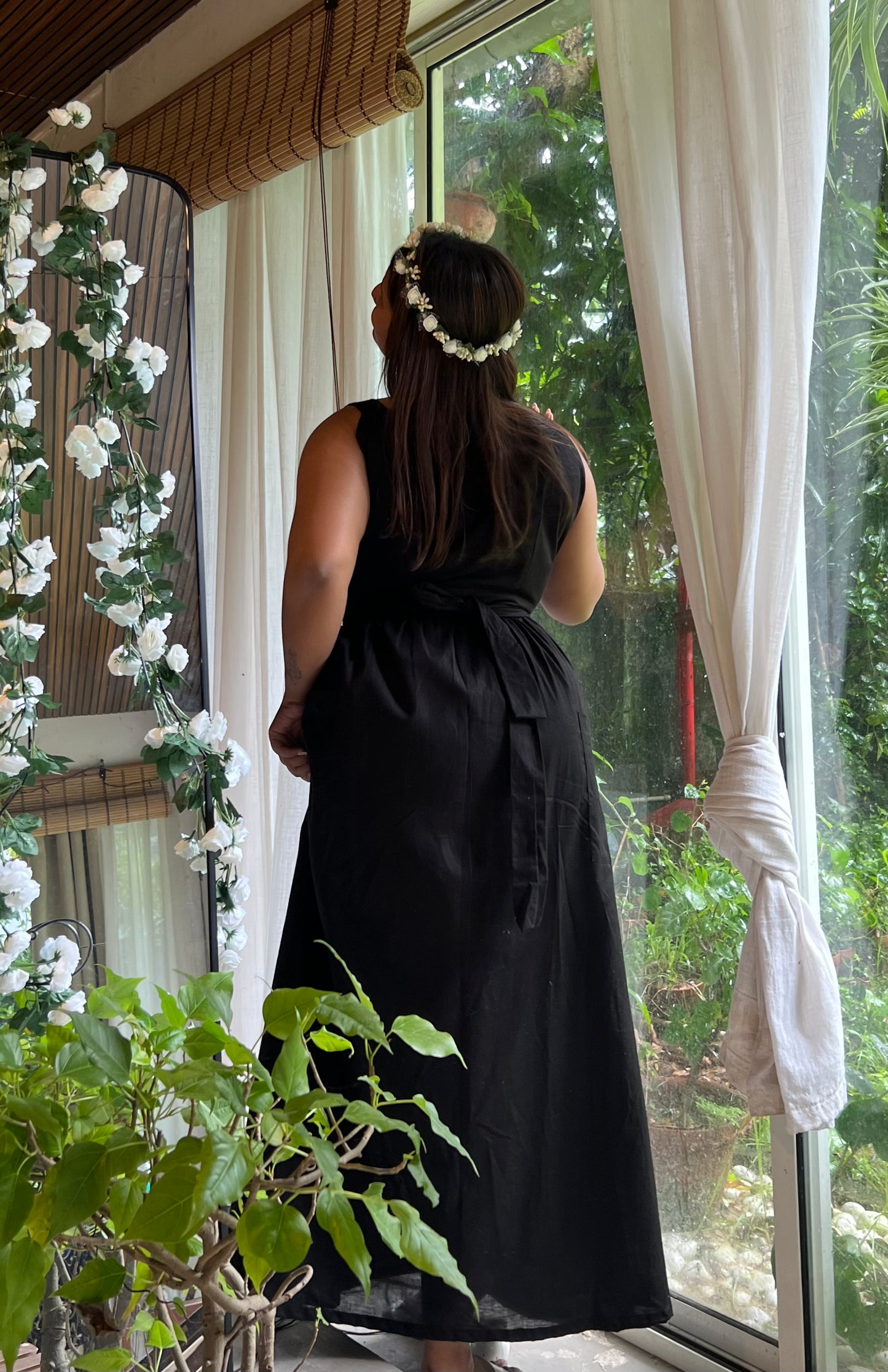 Black Dahlia Wrap Dress