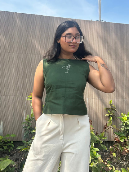 Swanlake Wrap Top