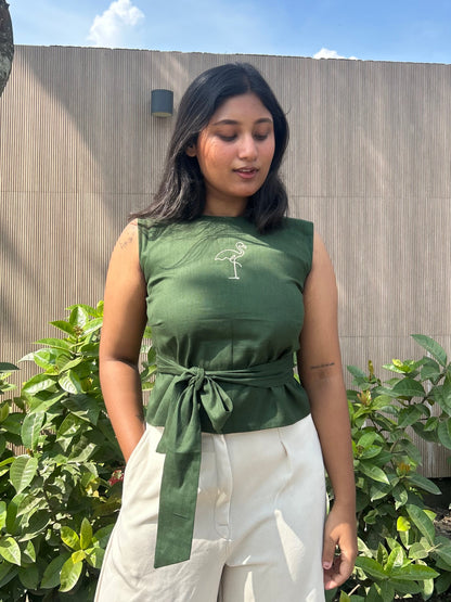 Swanlake Wrap Top