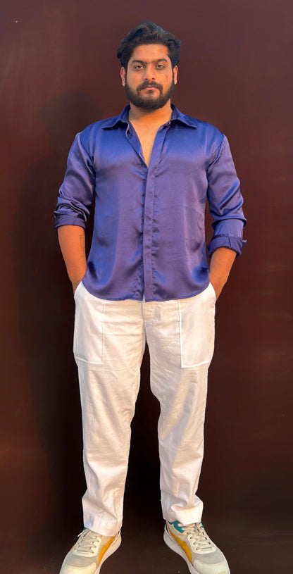 Aiden Satin Shirt