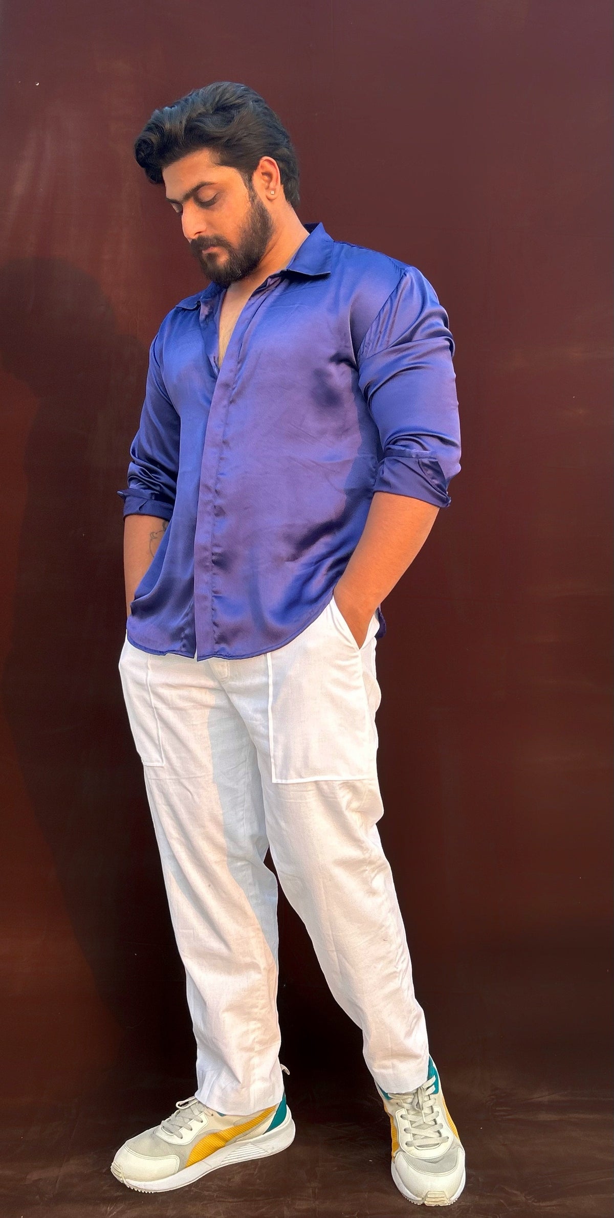 Aiden Satin Shirt