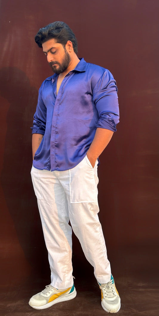 Aiden Satin Shirt