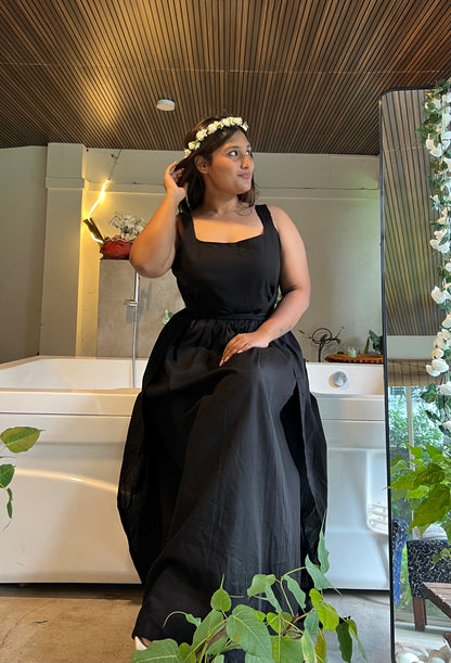 Black Dahlia Wrap Dress