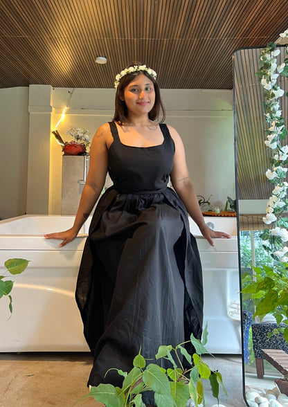 Black Dahlia Wrap Dress
