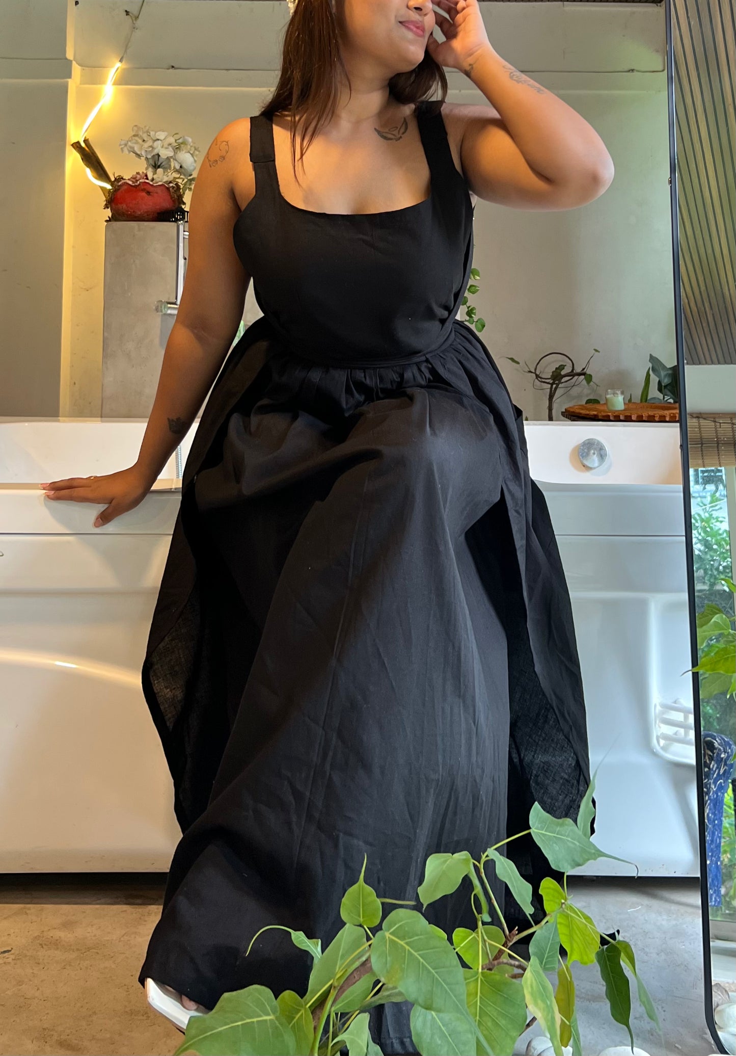 Black Dahlia Wrap Dress